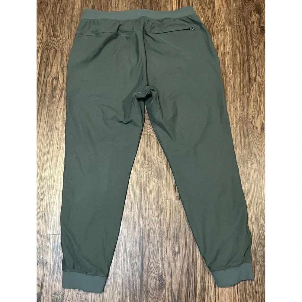 Lululemon Mens ABC Warpstreme Jogger Athletic Pants Color Green Size XL READ